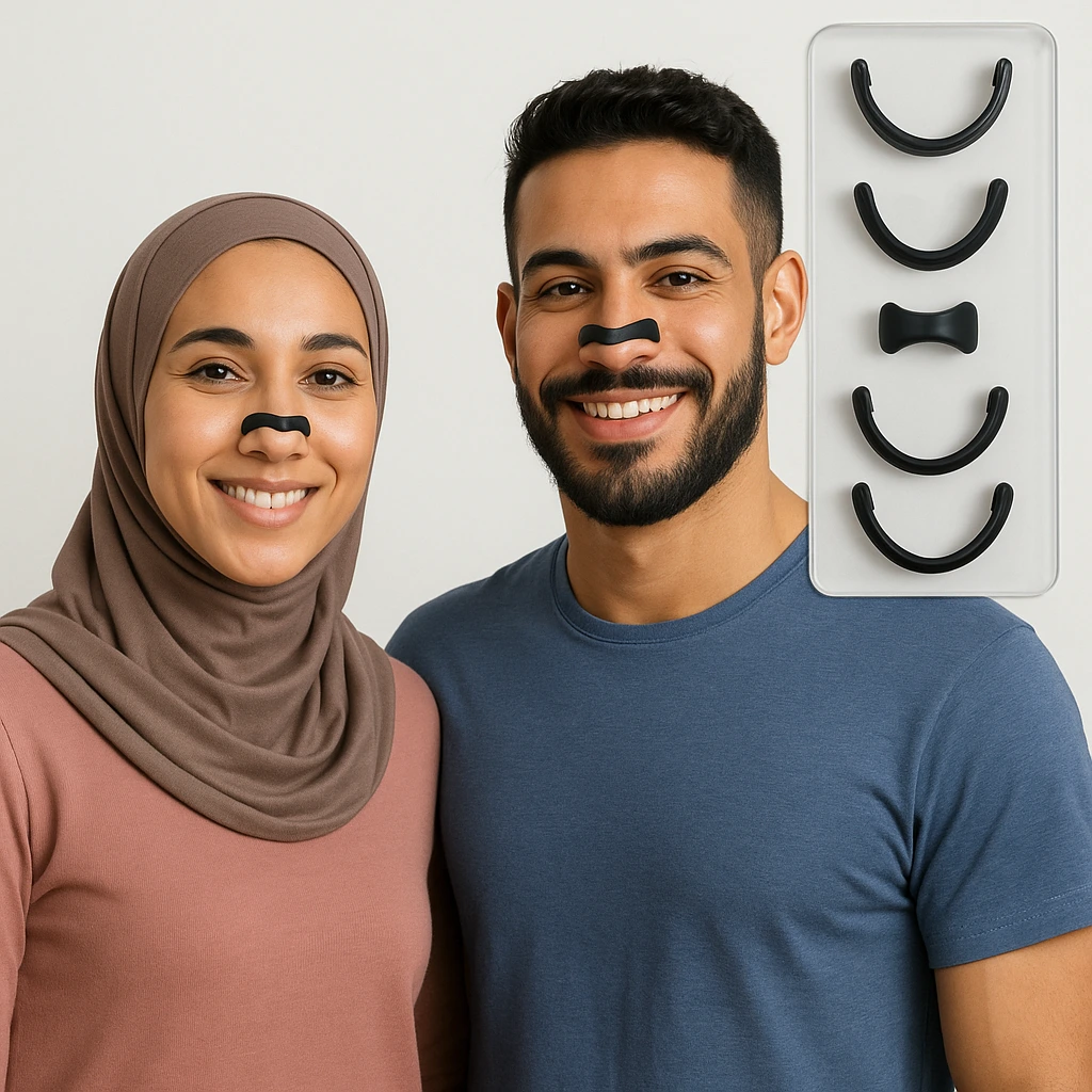 شريط الأنف المغناطيسي لتحسين التنفس